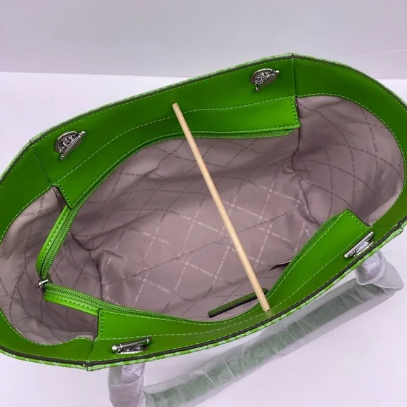 Michael Kors Jet Set Large Signature Logo Shoulder Bag - Picture 6 of 14